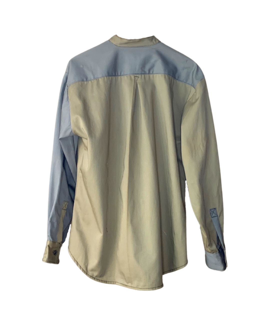 BOX PLEAT BUTTON UP TEXTILE VAULT