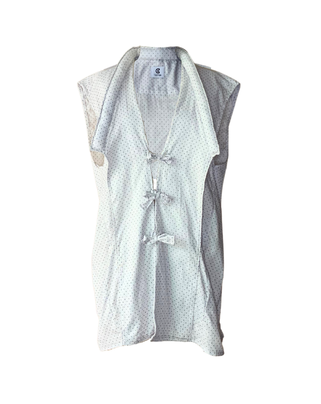 U PUFF COLLAR VEST