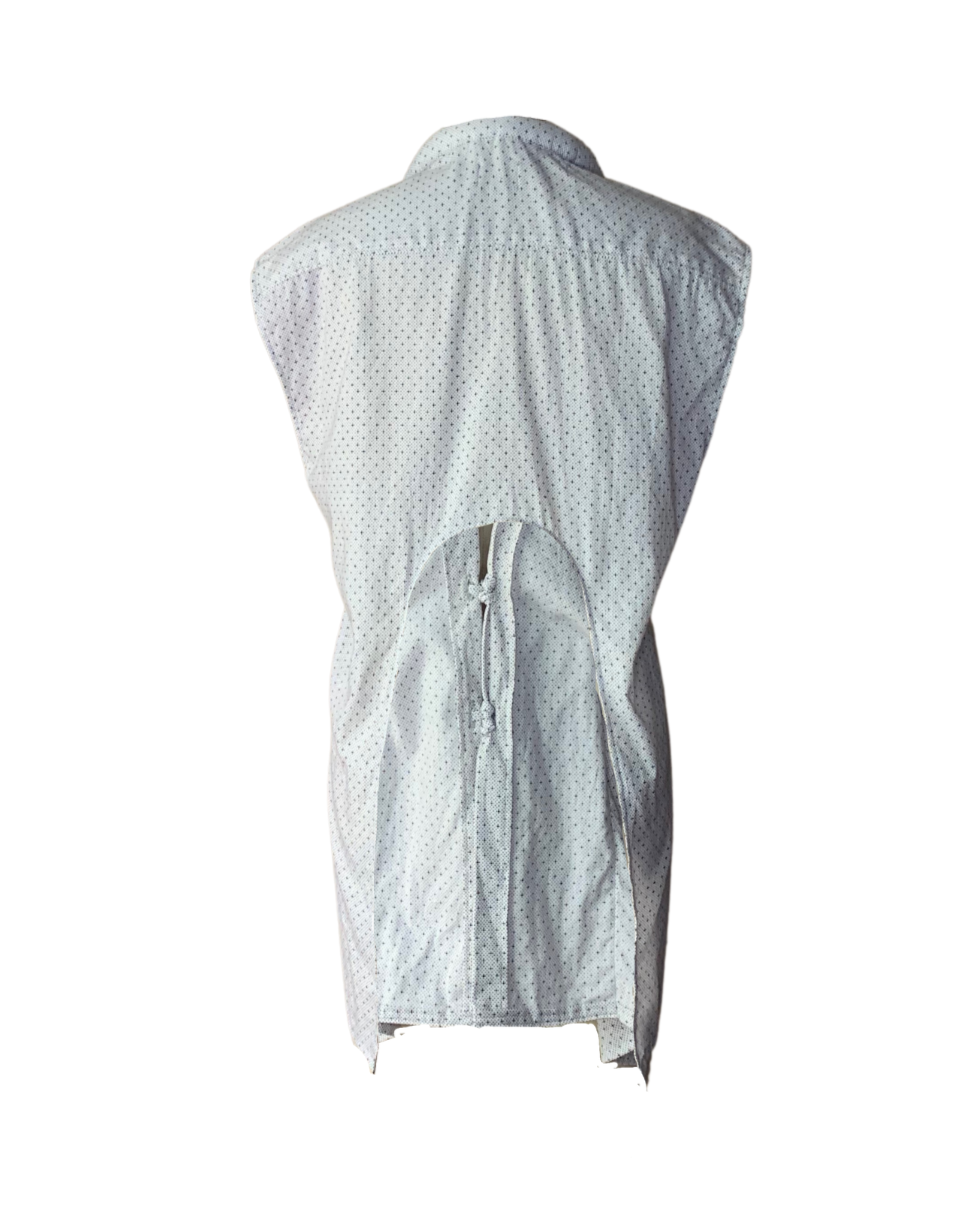 U PUFF COLLAR VEST