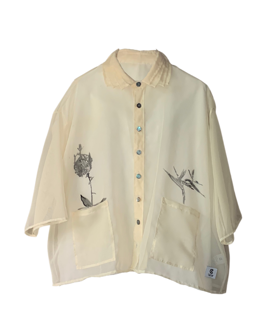 QUAD COLLAR BOX BUTTON UP