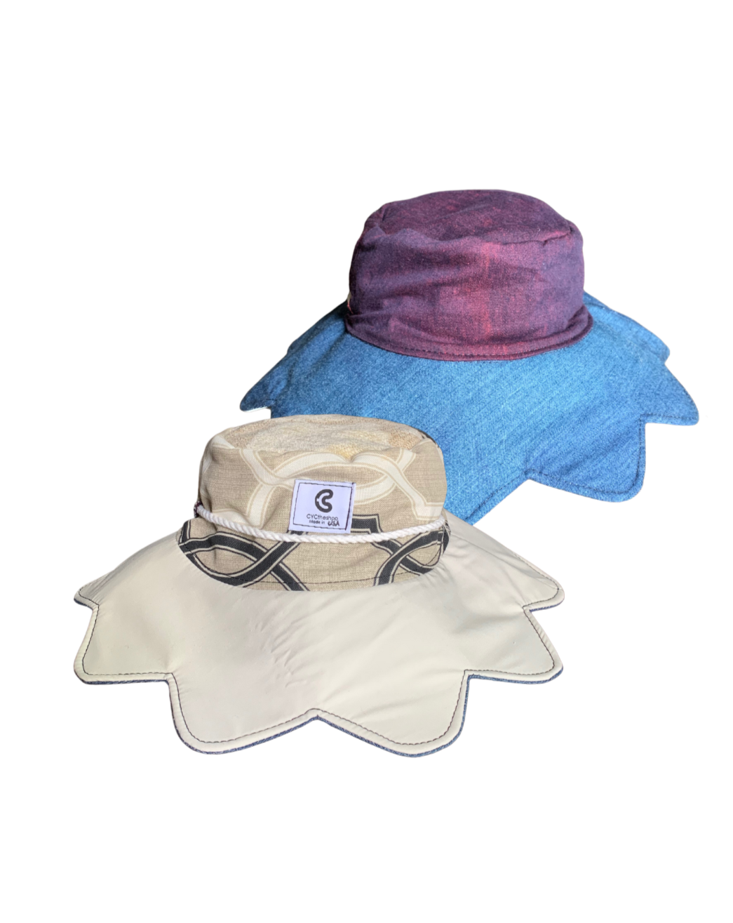 PETAL BUCKET HAT REVERSIBLE TEXTILE VAULT