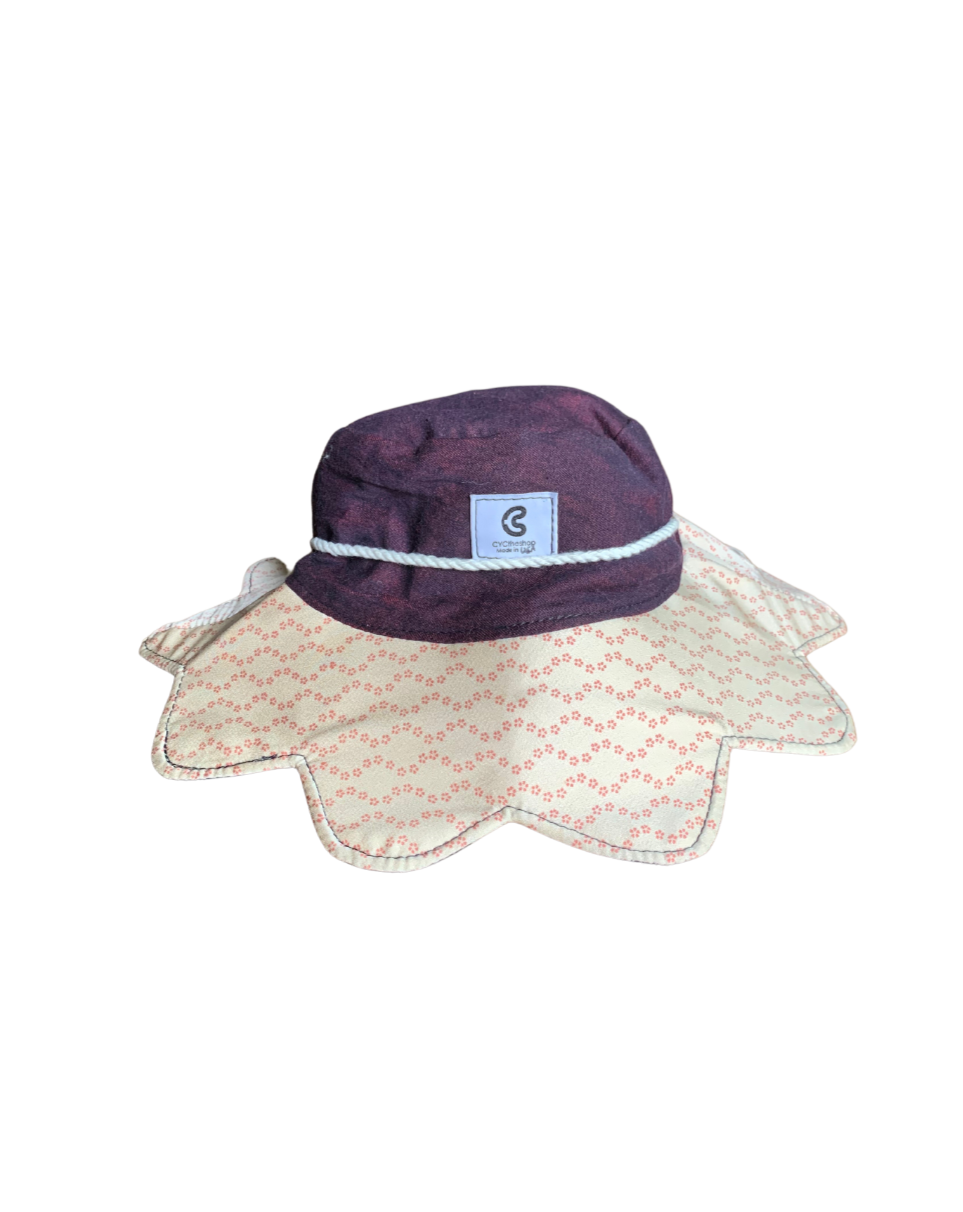 PETAL BUCKET HAT REVERSIBLE TEXTILE VAULT