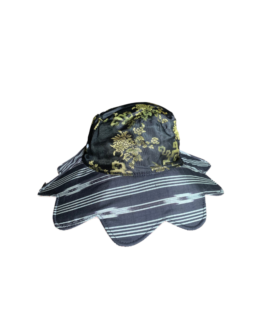 PETAL BUCKET HAT REVERSIBLE TEXTILE VAULT
