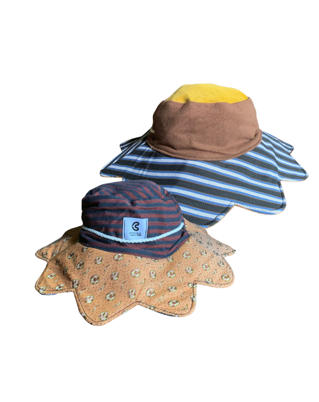 PETAL BUCKET HAT REVERSIBLE TEXTILE VAULT