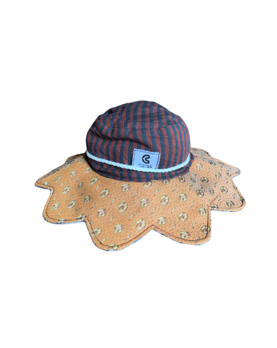 PETAL BUCKET HAT REVERSIBLE TEXTILE VAULT
