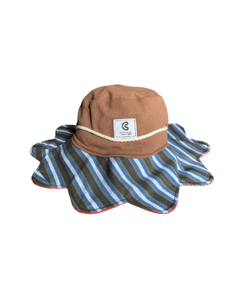 PETAL BUCKET HAT REVERSIBLE TEXTILE VAULT