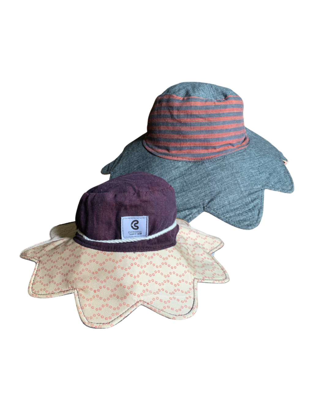 PETAL BUCKET HAT REVERSIBLE TEXTILE VAULT