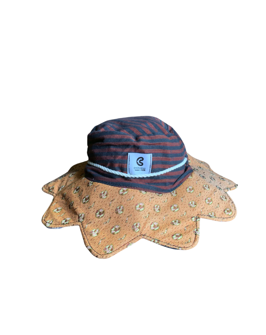 PETAL BUCKET HAT REVERSIBLE TEXTILE VAULT