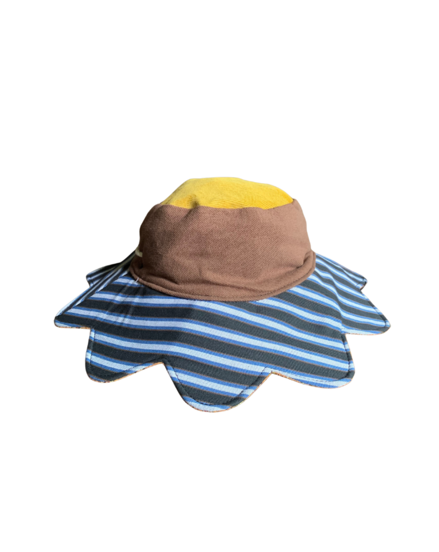 PETAL BUCKET HAT REVERSIBLE TEXTILE VAULT