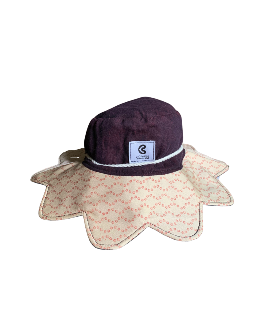 PETAL BUCKET HAT REVERSIBLE TEXTILE VAULT