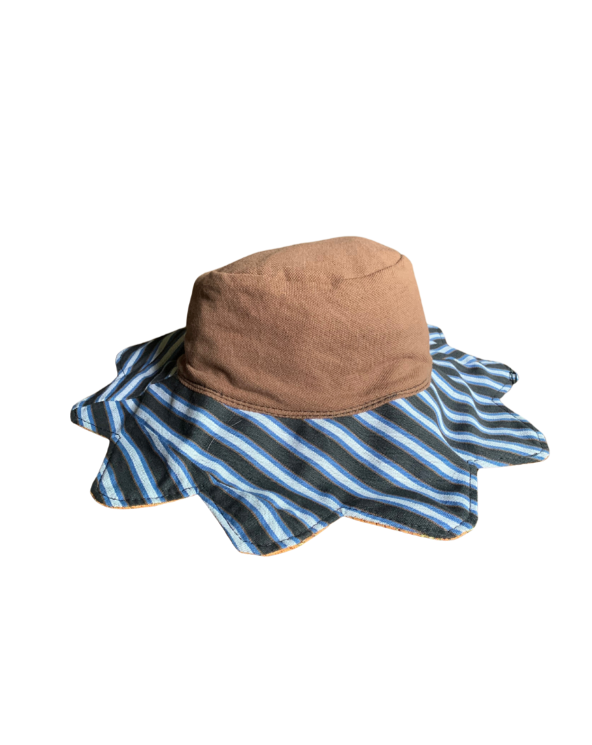 PETAL BUCKET HAT REVERSIBLE TEXTILE VAULT