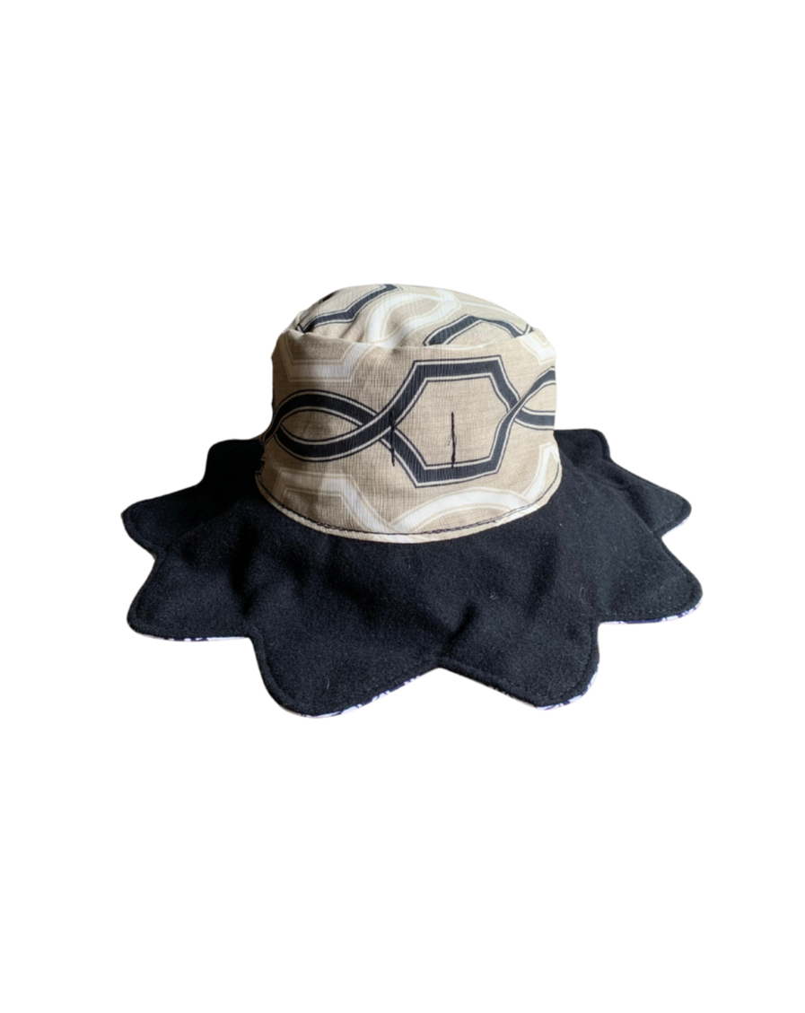 PETAL BUCKET HAT REVERSIBLE TEXTILE VAULT