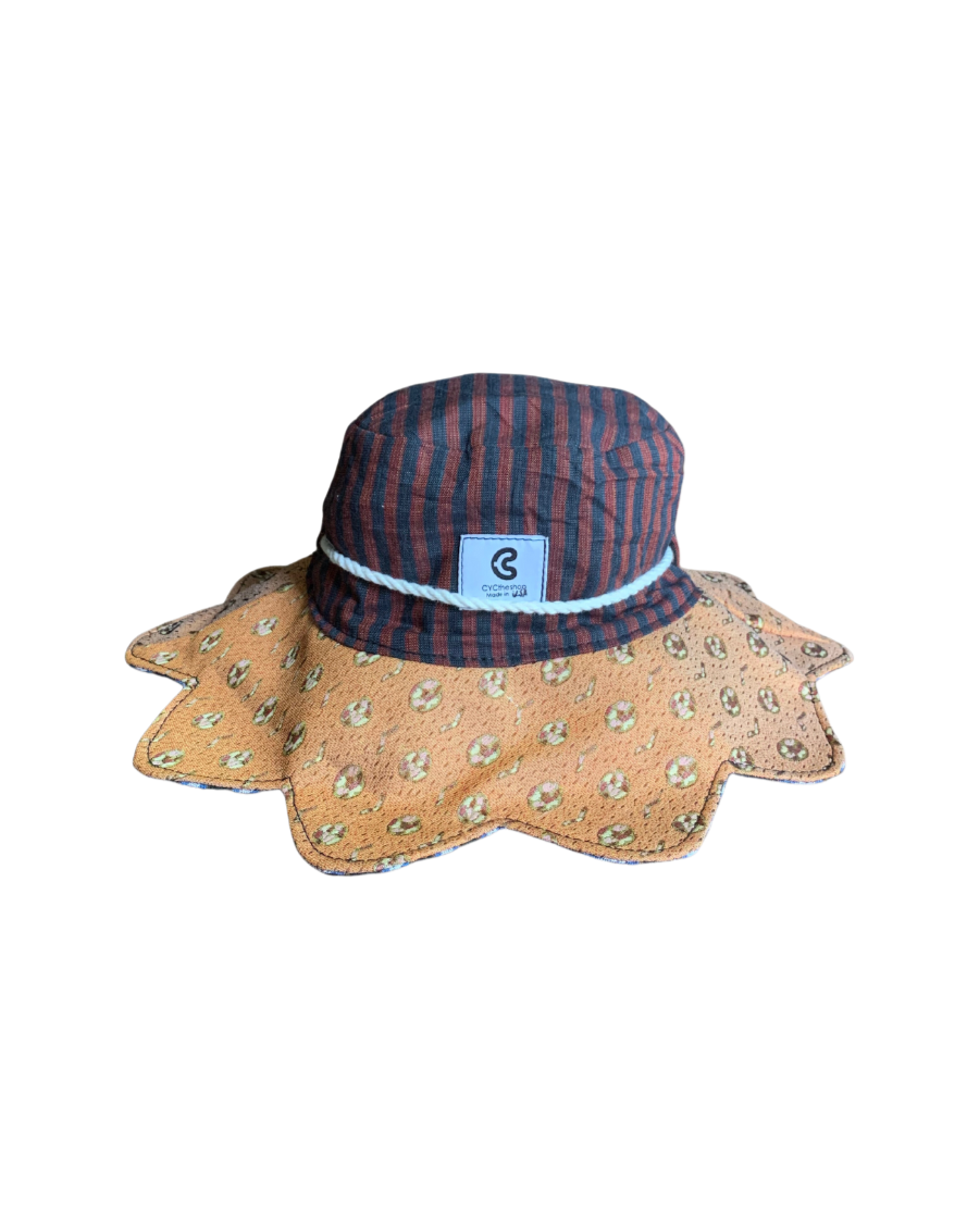 PETAL BUCKET HAT REVERSIBLE TEXTILE VAULT