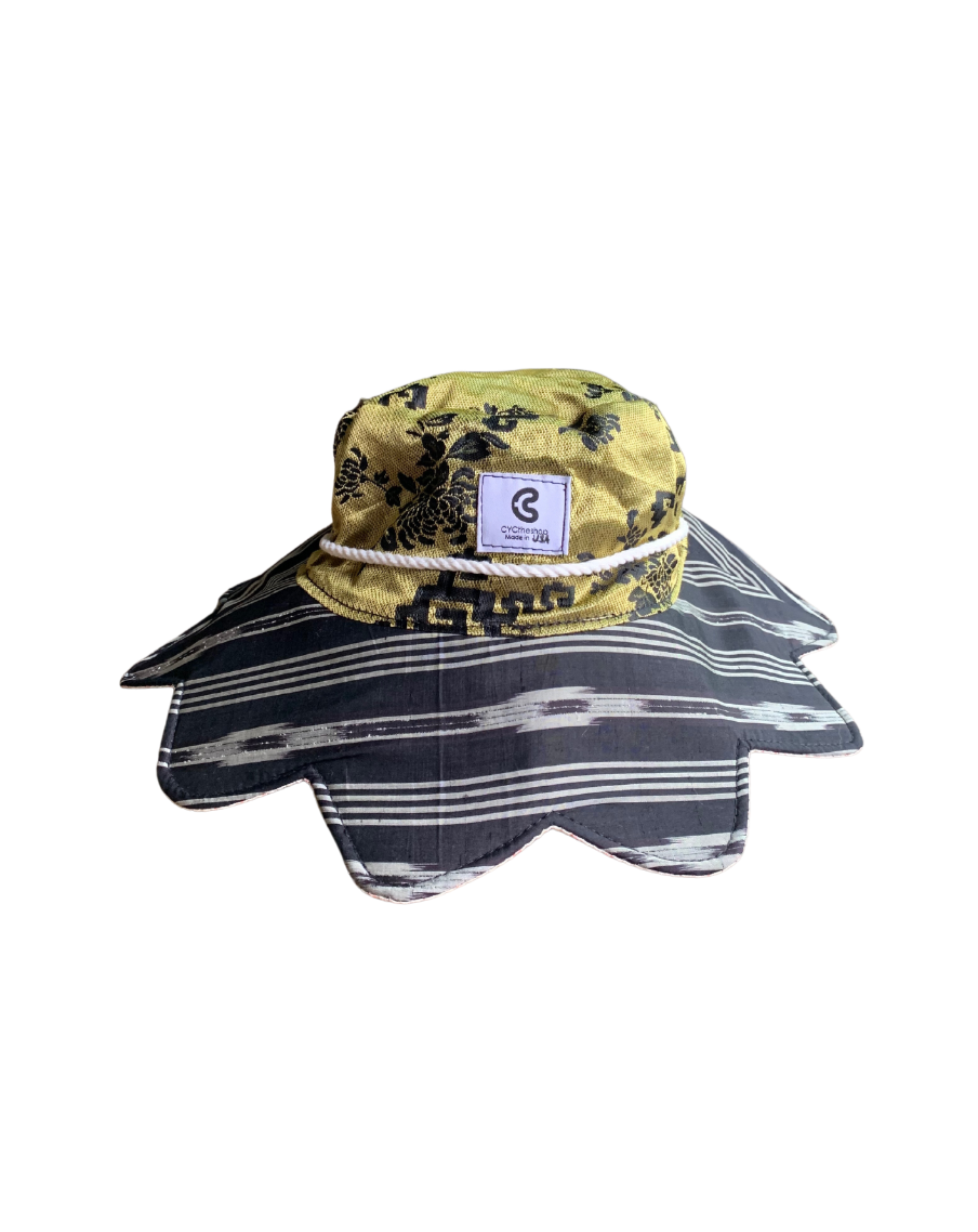 PETAL BUCKET HAT REVERSIBLE TEXTILE VAULT