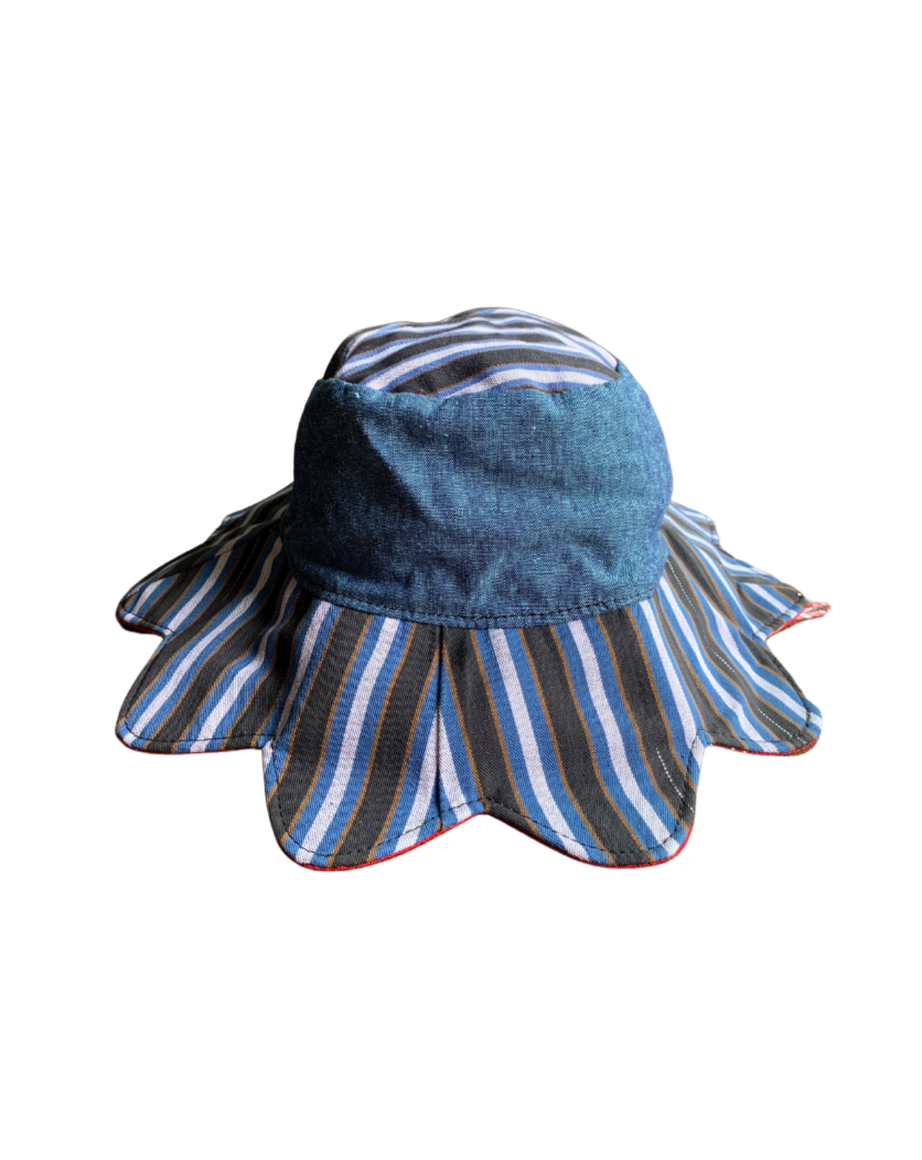 PETAL BUCKET HAT REVERSIBLE TEXTILE VAULT