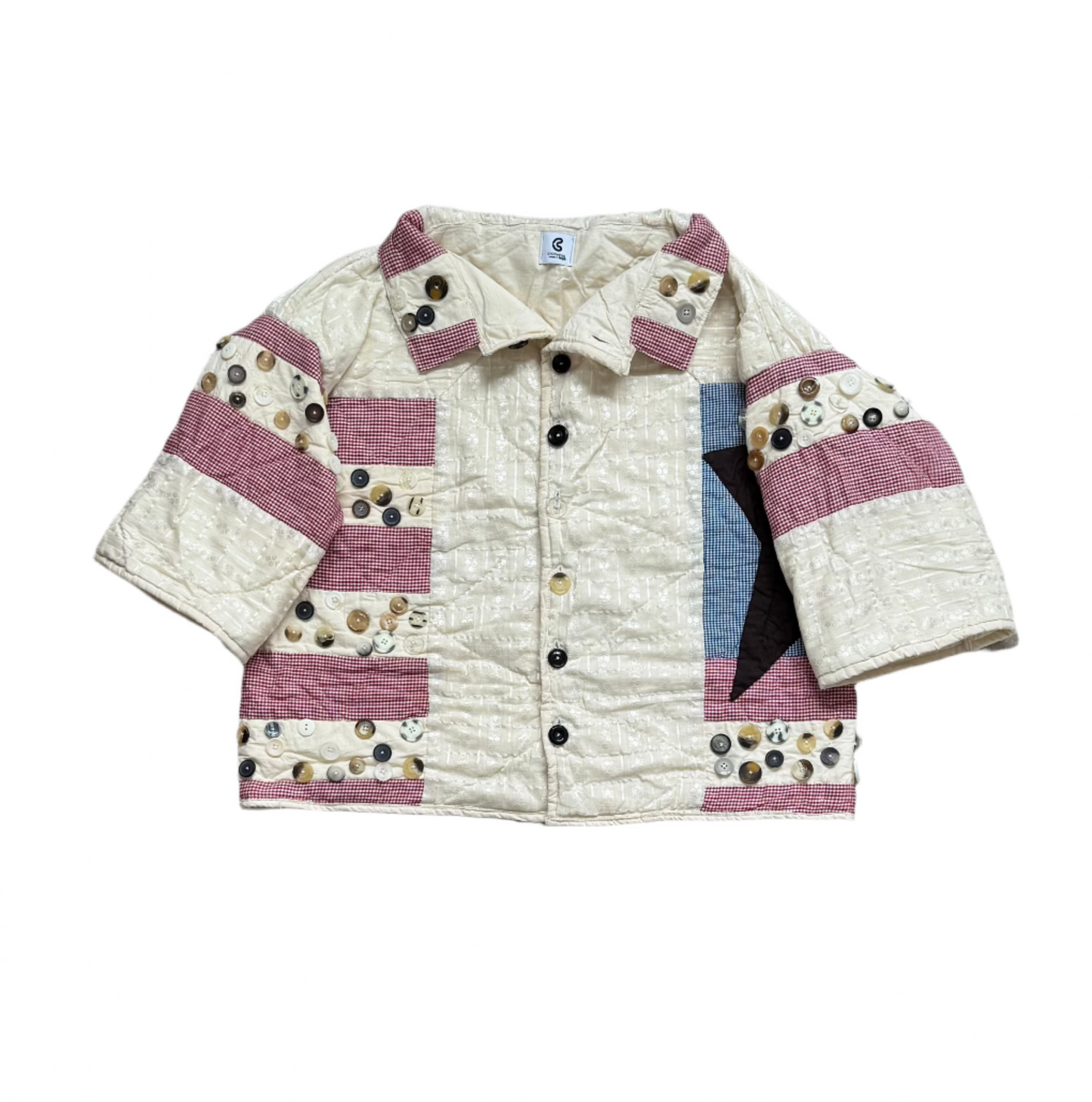 The Button Banner Jacket Zero Waste