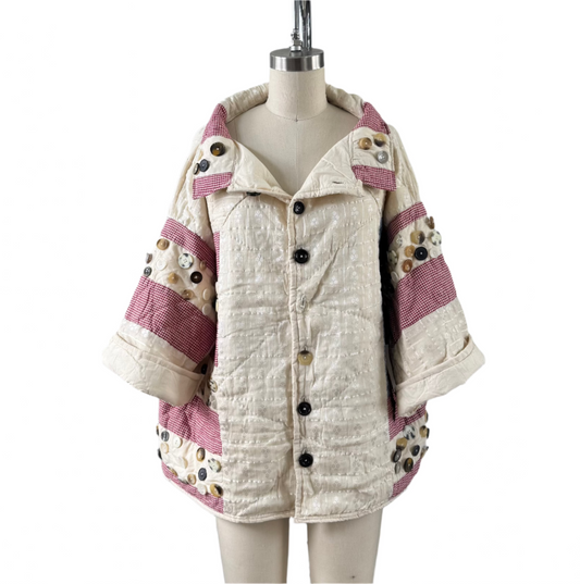 The Button Banner Jacket Zero Waste