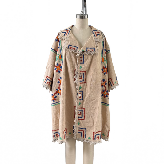 The Garden Relic Coat-Dress Zero Waste